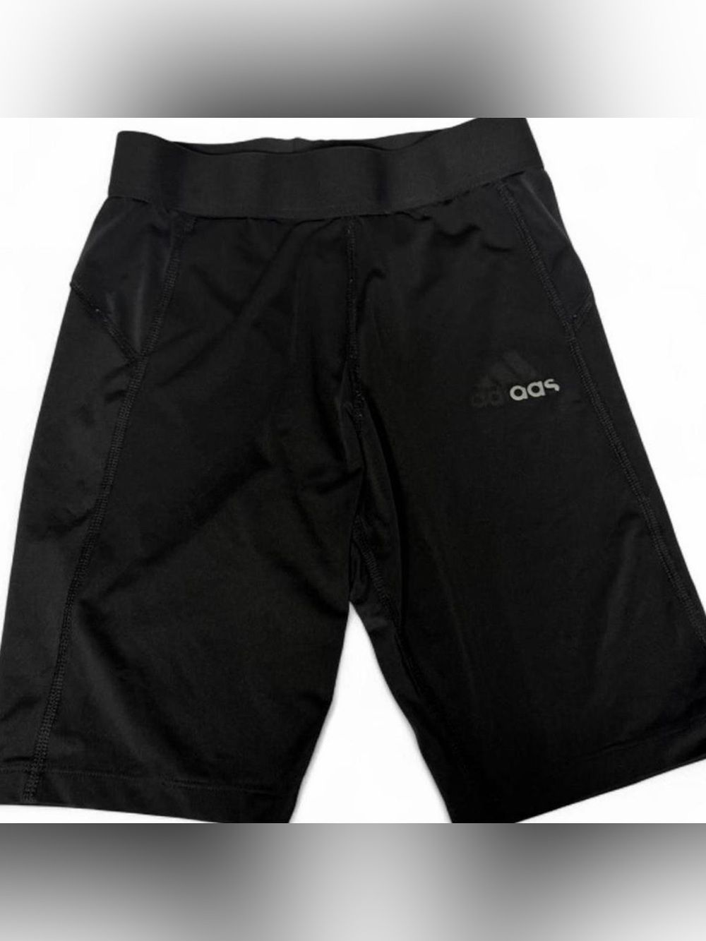 Adidas Techfit Primegreen Compression Shorts Men’s M Black 8” Inseam